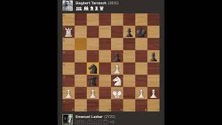 Emanuel Lasker vs Siegbert Tarrasch • World Championship Match 1908 [upl. by Ahsieit]