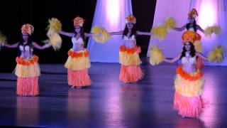 baile hawaiano y tahitiano juvenil [upl. by Yebloc]