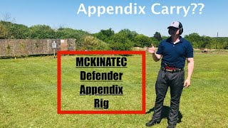 BEST Appendix Holster McKinatec Defender Appendix Rig [upl. by Allekram]