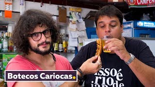 AS COMIDAS DOS BOTECOS CARIOCAS  VIAGEM RIO DE JANEIRO  Mohamad Hindi [upl. by Worth]