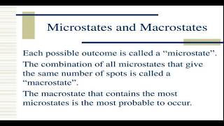 The concept of Microstate Macrostate and Distribution of 4 particles in 2 compartments [upl. by Senaj775]