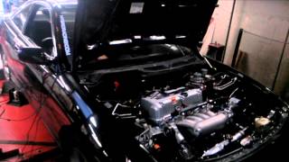 Neals K24a2 swapped ITR Dyno 216whp  SQC Tuning [upl. by Arriaes]