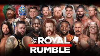 2023 WWE Men’s Royal Rumble Match PREDICTIONS [upl. by Ahseket]