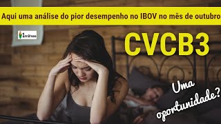 CVCB3 CAIU 239 EM OUTUBRO  HORA DE COMPRAR CVCB3  AQUI ANÁLISE TÉCNICA COMPLETA DE AÇÕES DA CVC [upl. by Omissam]