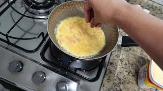 Melhor OMELETE de QUEIJO que já fiz  DMenorGourmet [upl. by Acinat]