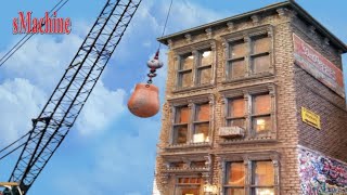 Amazing House Old Demolition By Crane Wrecking Ball Intelligent Build Destroy Expert [upl. by Eimile]