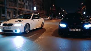 Black amp White E92s Takes Over Tbilisi Streets [upl. by Babita194]