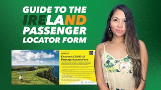 How to fill out Ireland Passenger Locator Form  Fast amp Easy Application in 10 minutes 2021 [upl. by Nylrats]