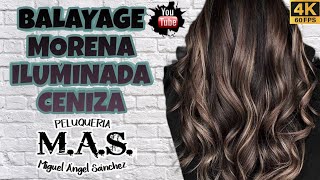 Mechas Balayage Morena Iluminada Paso A Paso [upl. by Delwyn731]