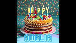 Happy birthday Amelia song [upl. by Pomfret]