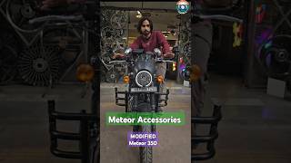 Meteor 350 Accessories  Modified Meteor  Royal Enfield Genuine Accessories royalenfieldaccesories [upl. by Doersten]