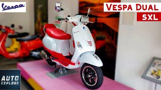 2023 Vespa Dual Scooter Launched  E20 amp OBD2  Vespa SXL  Auto Explore [upl. by Aiuqenehs]