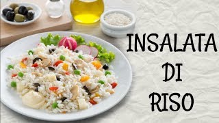 Insalata di riso  ricetta classica [upl. by Kirkwood]