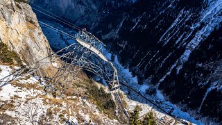 StechelbergMürren Käthi  Steilste Luftseilbahn der Welt 19872023 [upl. by Der]