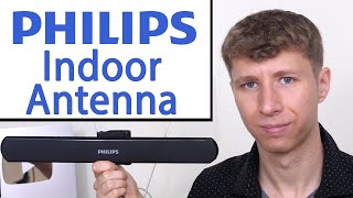 Philips Amplified Indoor HD Digital TV Antenna Review [upl. by Towney]