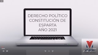 Derecho Político  Constitución de Esparta [upl. by Rosene]