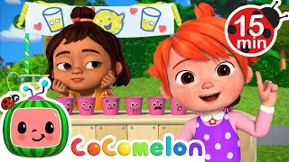 Summer Lemonade Stand with my BFF  MORE CoComelon Nursery Rhymes amp Kids Songs [upl. by Calbert451]