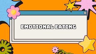 Apa itu emosional eating [upl. by Moclam]