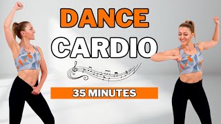 🔥35 Min DANCE CARDIO WORKOUT🔥DAILY FULL BODY Dance Workout  WEIGHT LOSS🔥KNEE FRIENDLY🔥NO JUMPING🔥 [upl. by Ytsenoh620]