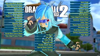 A Full Unblockable Theme Moveset  Dragon Ball Xenoverse 2  Online Battles [upl. by Ahseek]