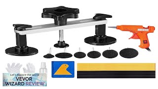 VEVOR 25 PCS Dent Repair Kit Paintless Dent Removal Kit with Bridge Review [upl. by Anirec880]