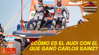 Dakar  Conocé en detalle el Audi con el que Carlos Sainz ganó en Arabia Saudita [upl. by Korrie]