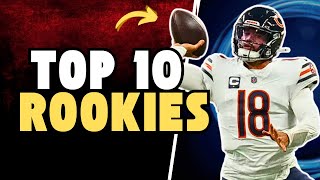 Top 10 NFL Rookies SO FAR [upl. by Menendez]