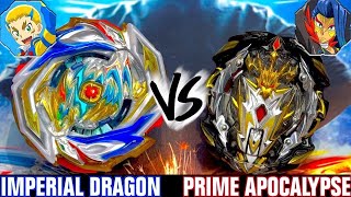 Original Prime Apocalypse vs All GtRise Series Takara tomy Beyblades [upl. by Sisenej]