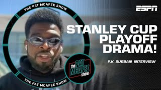 PK Subban talks ALL THINGS Stanley Cup Playoffs Bruins Rangers amp more  The Pat McAfee Show [upl. by Aratas]