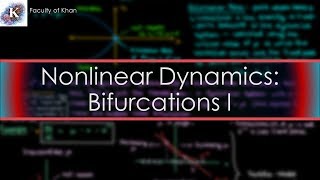 Introducing Bifurcations The Saddle Node Bifurcation [upl. by Dedra736]