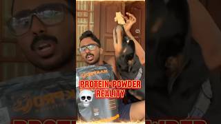 Protein Powder Reality 💀💀Watch till the end gymproteinbodybuildingmilkmallushortsviralvideo [upl. by Ordisy]