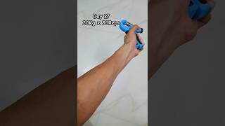 Day 27 Forearm transformation from gripper gripper [upl. by Vilhelmina416]