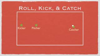 Physed Games  Roll Kick amp Catch [upl. by Nama]