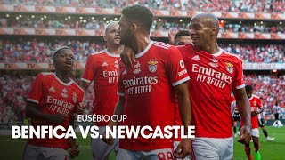 ResumoHighlights Eusébio Cup SL Benfica  Newcastle United FC [upl. by Stephan780]