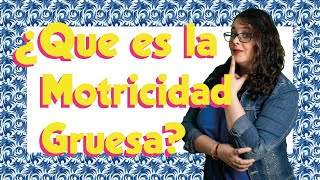 ▷ ¿¿🤔 Qué es la Motricidad Gruesa 👶   Glosario CeFe [upl. by Eekaz]