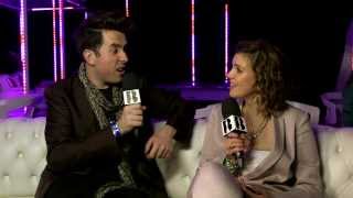 Georgia LA with Nick Grimshaw  Backstage at The BRITs 2014 [upl. by Aurelia]