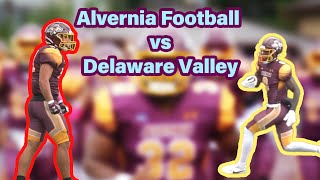 Alvernia Football vs Delaware Valley 2023 Highlights [upl. by Oam643]