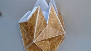 Great dodecahedron DIY Сборка Большого додекаэдра [upl. by Mike]