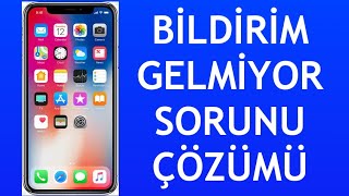 İphone Bildirim Gelmiyor Sorunu Çözümü [upl. by Lash]