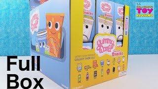 Yummy World Gourmet Snacks Kidrobot Full Box Figure Opening  PSToyReviews [upl. by Elrem50]