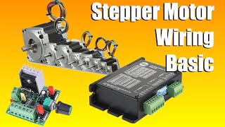 How to wire a STEPPER motor and CONTROLLER [upl. by Conover]