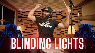 BLINDING LIGHTS  THE WEEKND  DRUM COVER [upl. by Zilber]