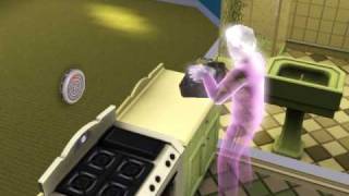 The Sims 3  Eating Ambrosia as a ghost [upl. by Naibaf]