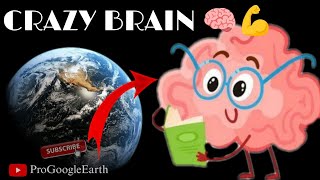 Weird Crazy Brain 😱🧠💪  On Google Earth And Google Map 🌎 brain youtubevideo googleearth [upl. by Bose935]