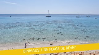 Binigaus la plage de rêve de Minorque [upl. by Tolland]