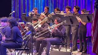 HICKSVILLE HS JAZZ BAND ENSEMBLE SIR DUKE MADD BATTLE OF THE JAZZ BANDS [upl. by Gefell]