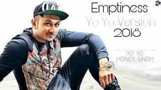 Yo Yo honey singh launch his new song Emptiness Rap [upl. by Adnoval]