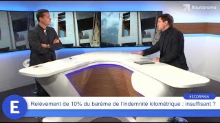 Relèvement de 10 du barème de lindemnité kilométrique  insuffisant [upl. by Tadeo]