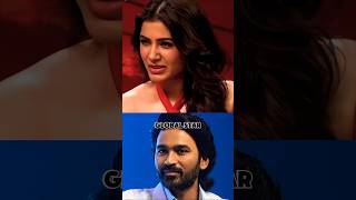 Samantha said Dhanush is Global star 😲😲  samantha samantharuthprabhu [upl. by Ymac994]