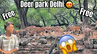 Deer park Delhi  full information and ticket price [upl. by Hamnet34]